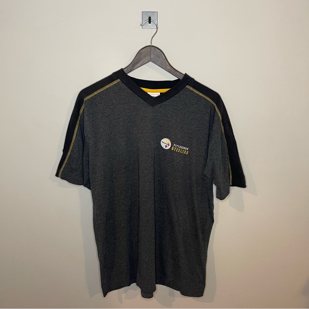 Vintage Pittsburgh Steelers V-neck shirt | Size XL